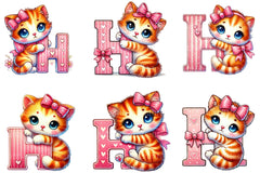 Cute Cat Clipart Bundle 1 - CraftNest - Digital Crafting and Art