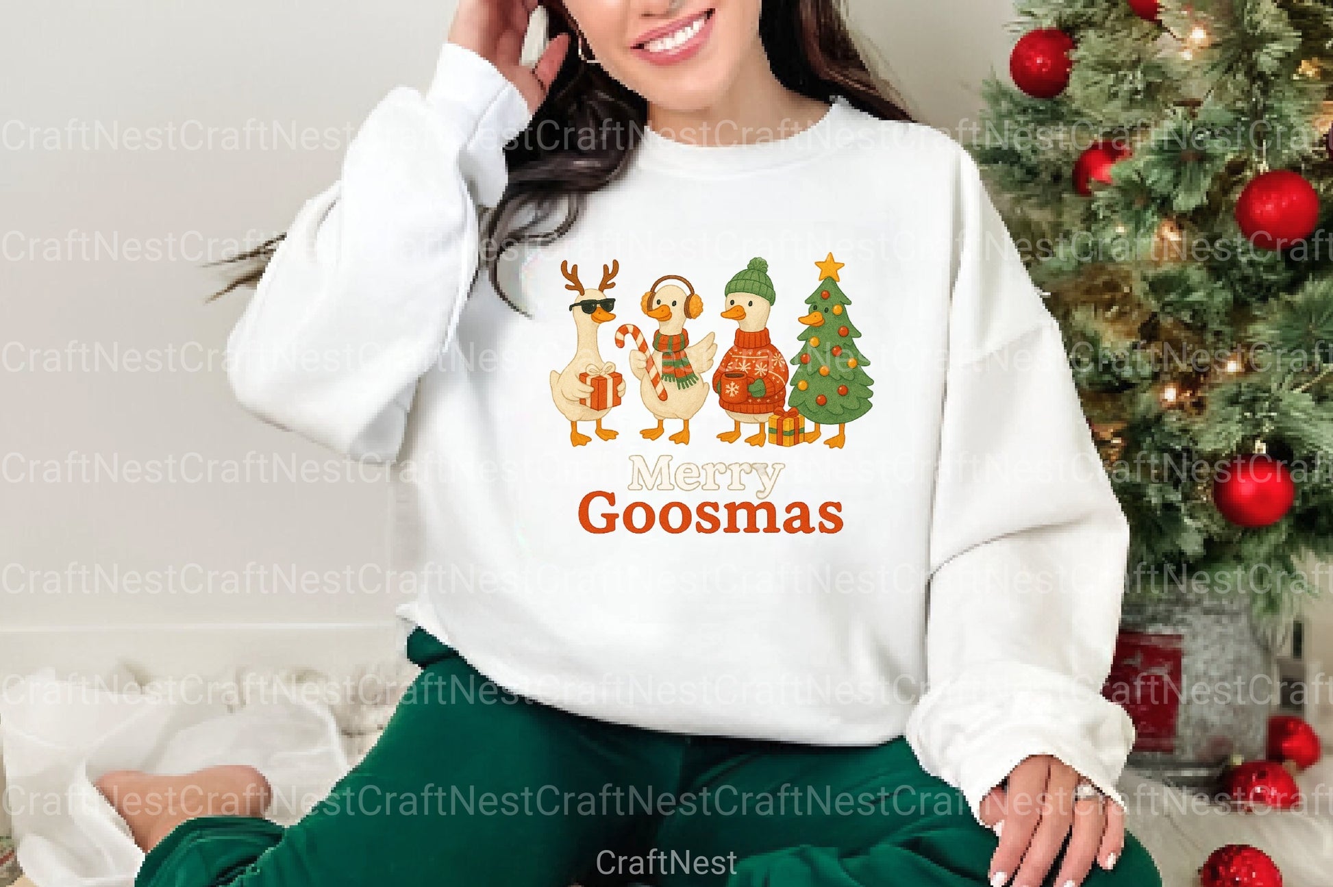 Funny Christmas Clipart Bundle 1 - CraftNest - Digital Crafting and Art