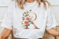 Floral Alphabet Clipart Bundle 3 - CraftNest - Digital Crafting and Art