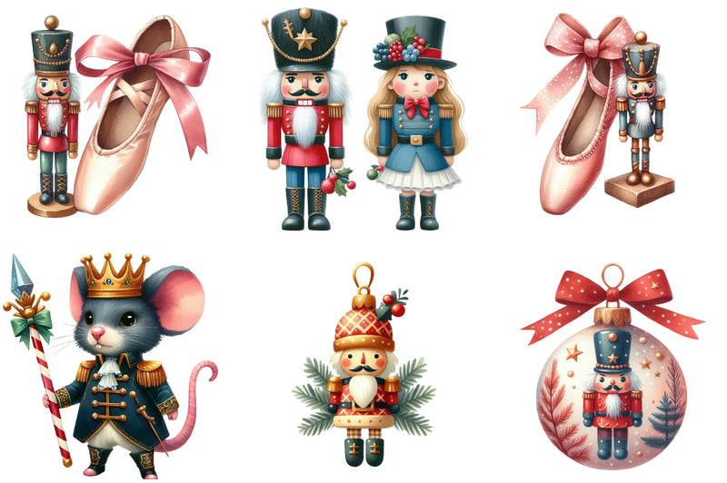 Christmas Nutcracker Clipart Bundle - CraftNest - Digital Crafting and Art