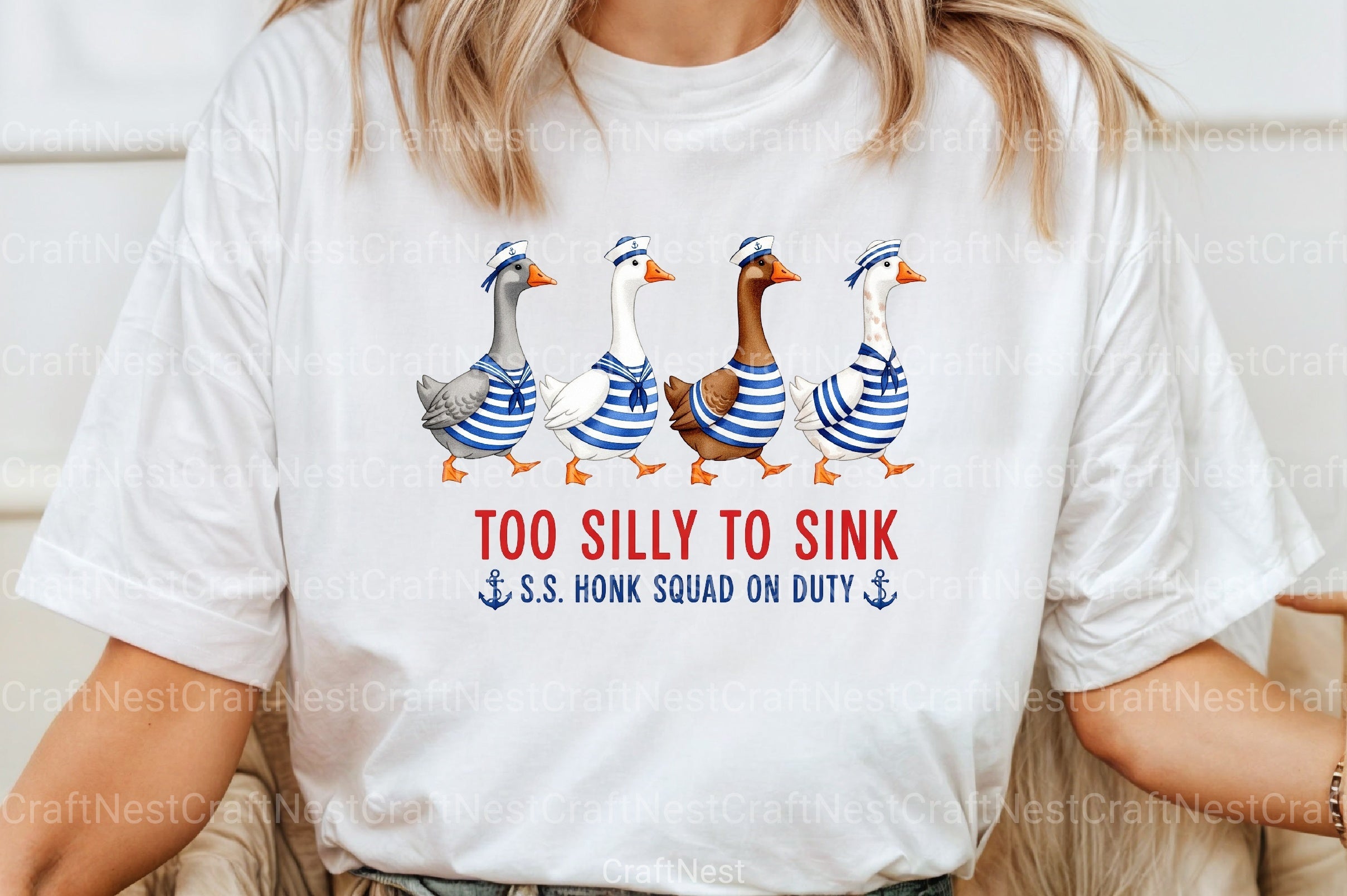 Summer Goose Clipart Bundle 1 - CraftNest - Digital Crafting and Art