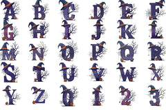Halloween Alphabet Clipart Bundle 18 - CraftNest - Digital Crafting and Art