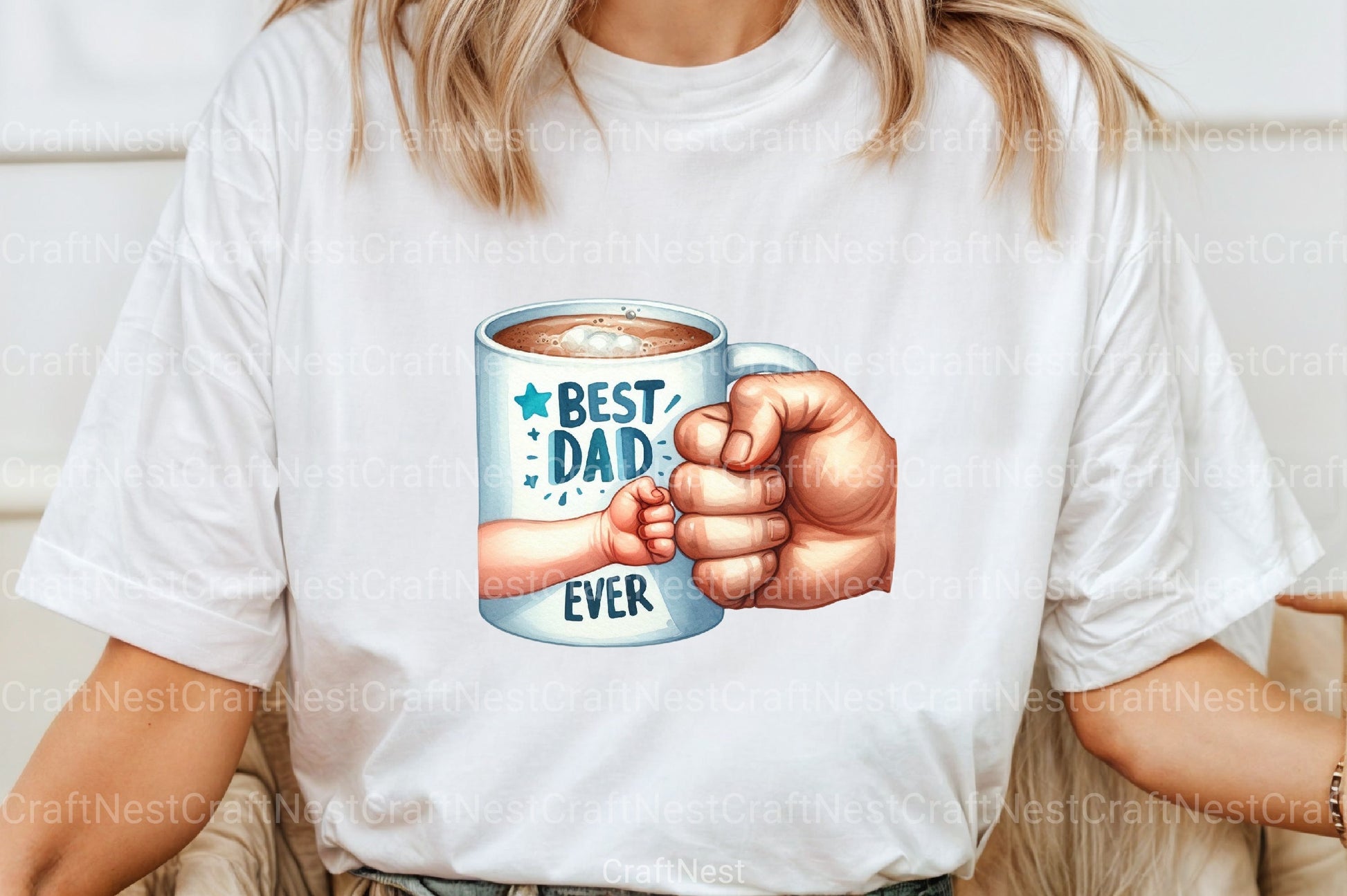 Kids Father’s Day Fist Bump Clipart Bundle 3 - CraftNest - Digital Crafting and Art