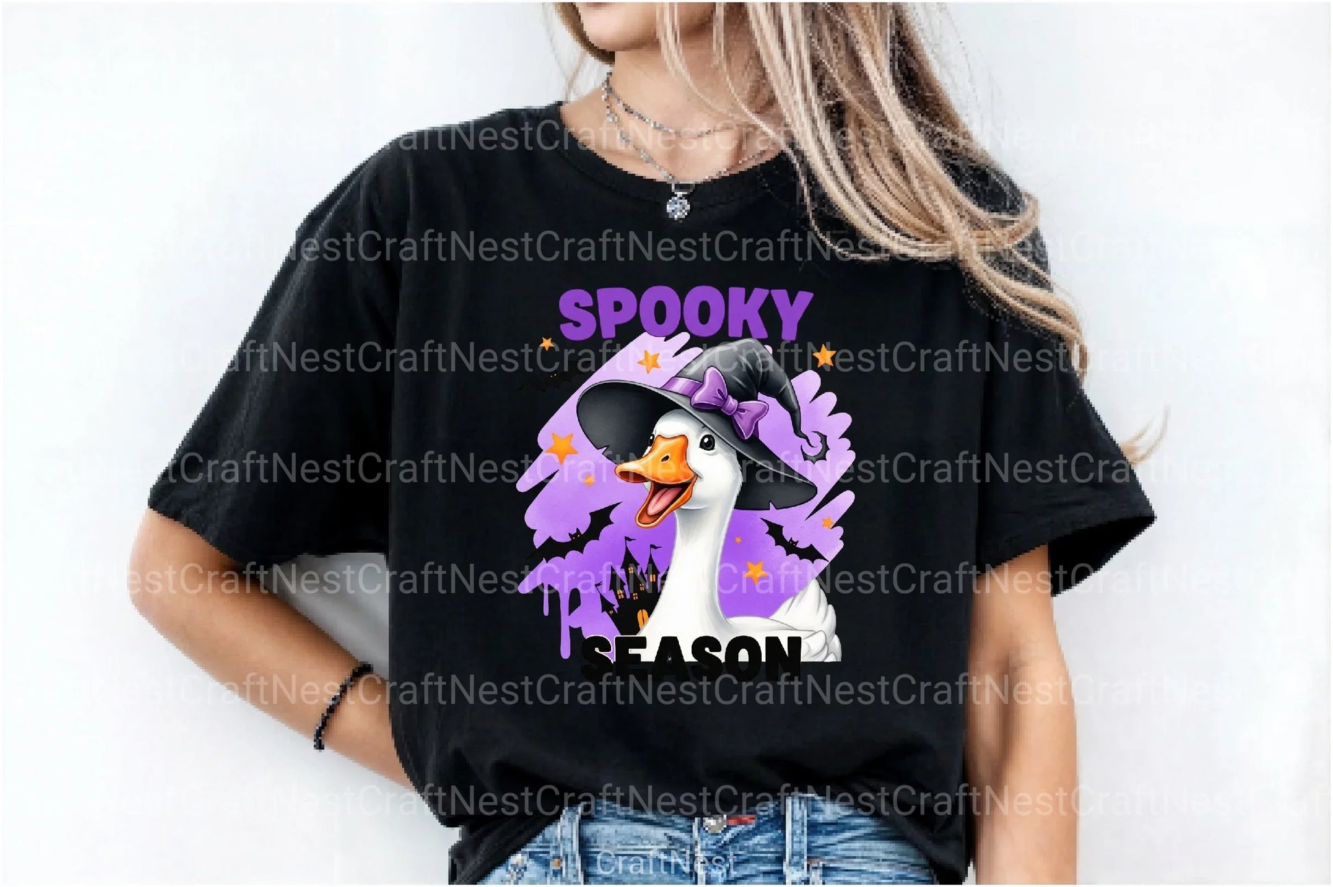 Spooky Season Goose Halloween Fall Clipart Bundle - CraftNest - Digital Crafting and Art