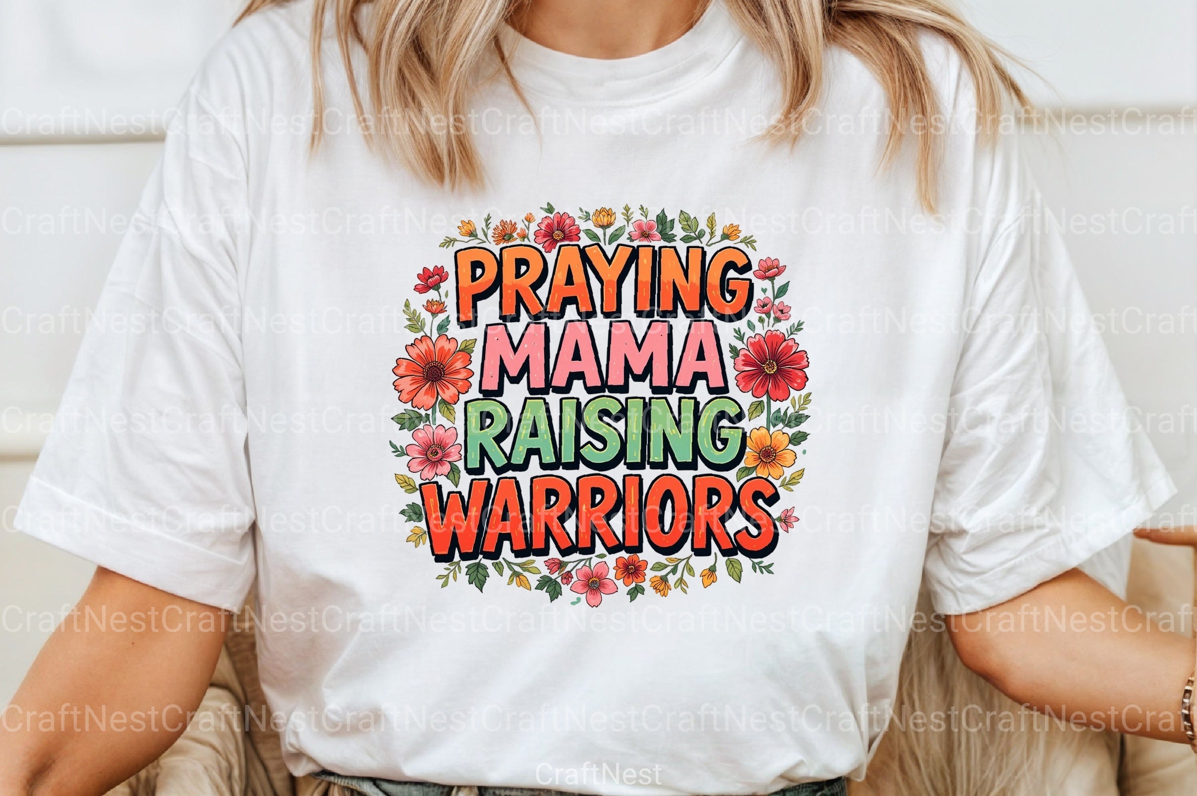 Vintage Faith Praying Mama Clipart Bundle - CraftNest - Digital Crafting and Art