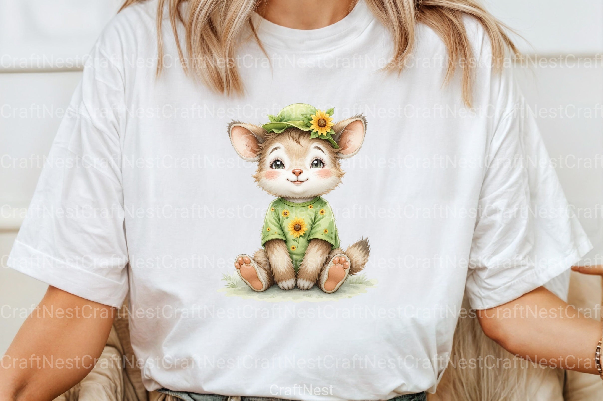 Cute Highland Cow with Sunflower Clipart Bundle - CraftNest - Digital Crafting and Art