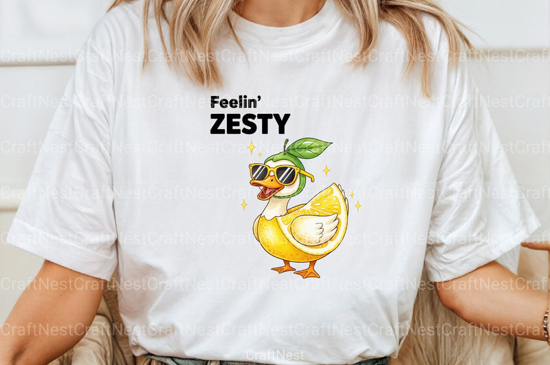 Funny Lemon Goose Clipart Bundle: Positive Main Squeeze Designs 8 - CraftNest - Digital Crafting and Art