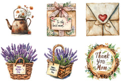 Rustic Mother's Day Clipart Bundle - CraftNest - Digital Crafting and Art