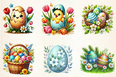 Easter Egg Clipart Bundle - CraftNest - Digital Crafting and Art