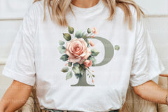 Floral Alphabet Clipart Bundle 23 - CraftNest - Digital Crafting and Art