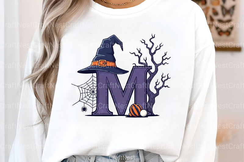 Halloween Alphabet Clipart Bundle 15 - CraftNest - Digital Crafting and Art