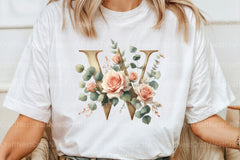 Floral Alphabet Clipart Bundle 2 - CraftNest - Digital Crafting and Art