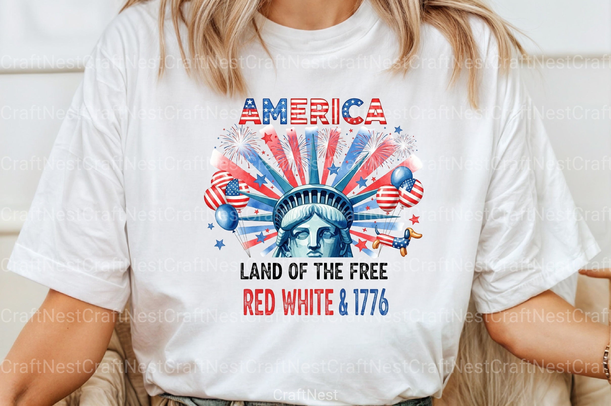 Funny 4th of July Clipart Bundle 66 - CraftNest - Digital Crafting and Art