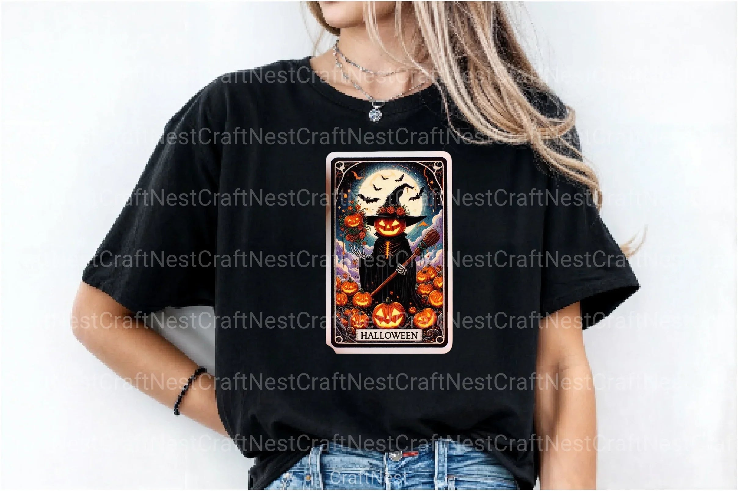 Halloween Tarot Card Clipart Bundle 34 - CraftNest - Digital Crafting and Art