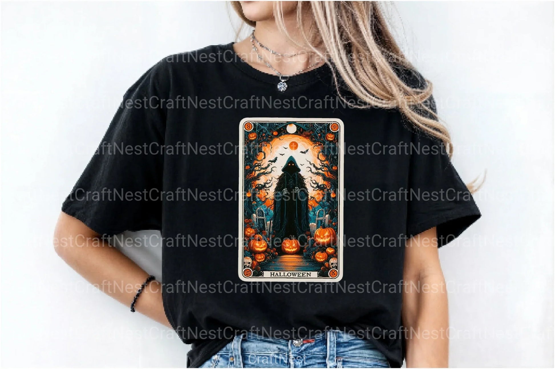 Halloween Tarot Card Clipart Bundle 5 - CraftNest - Digital Crafting and Art