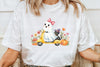 Cute Ghost Cat Autumn Clipart Bundle for Halloween