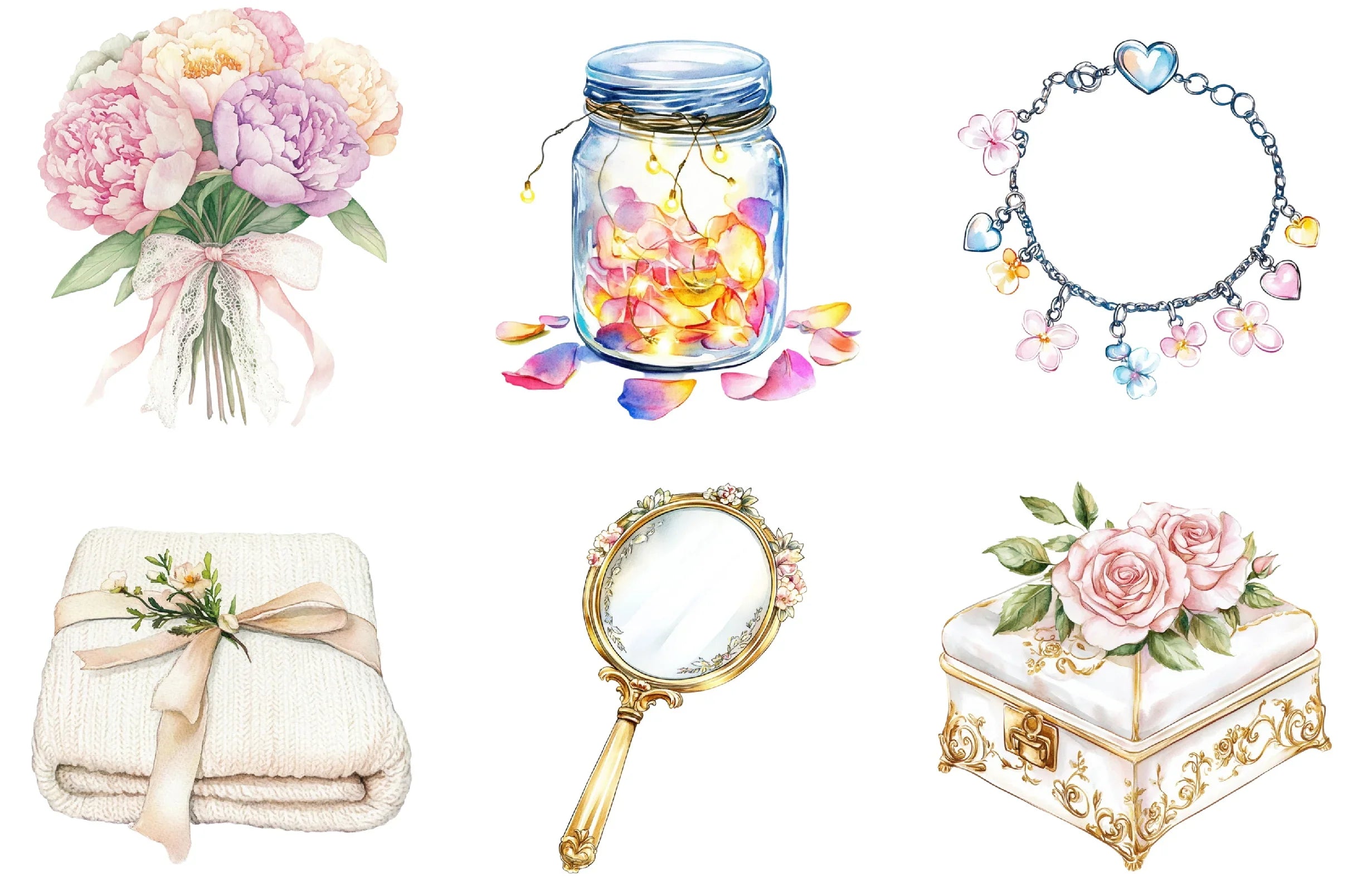 Charming Mother's Day Gift Clipart Bundle - CraftNest - Digital Crafting and Art