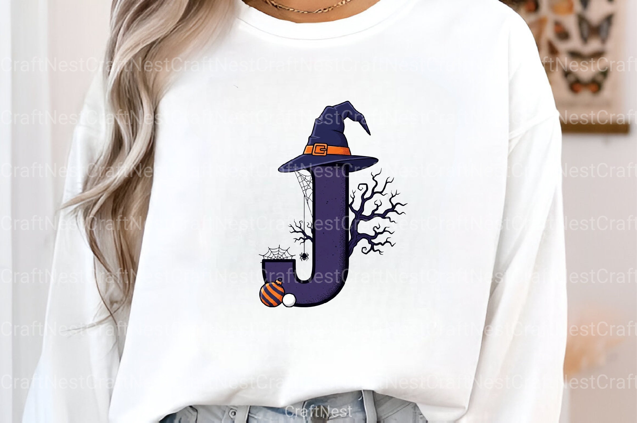 Halloween Alphabet Clipart Bundle 3 - CraftNest - Digital Crafting and Art