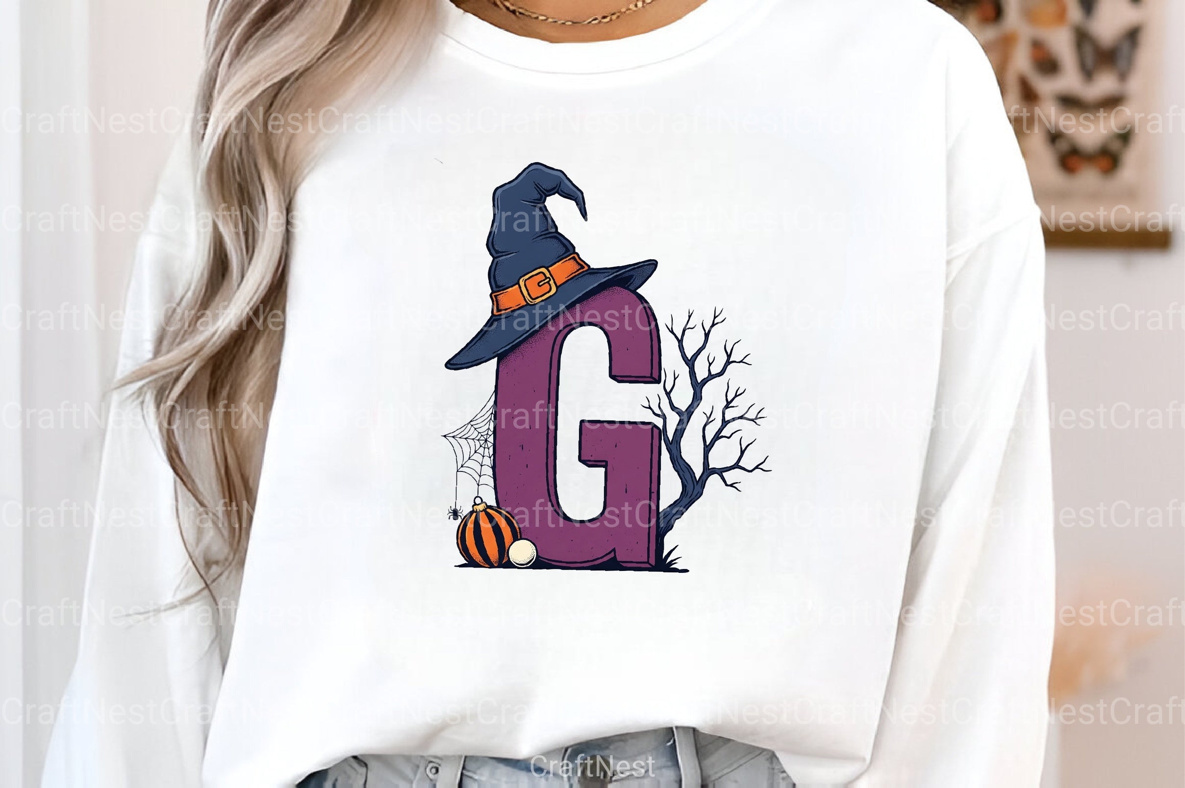 Halloween Alphabet Clipart Bundle 56 - CraftNest - Digital Crafting and Art