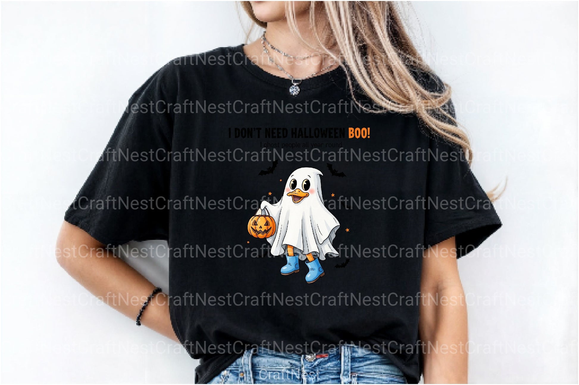 Funny Goose Clipart Bundle: No Need for Halloween - CraftNest - Digital Crafting and Art