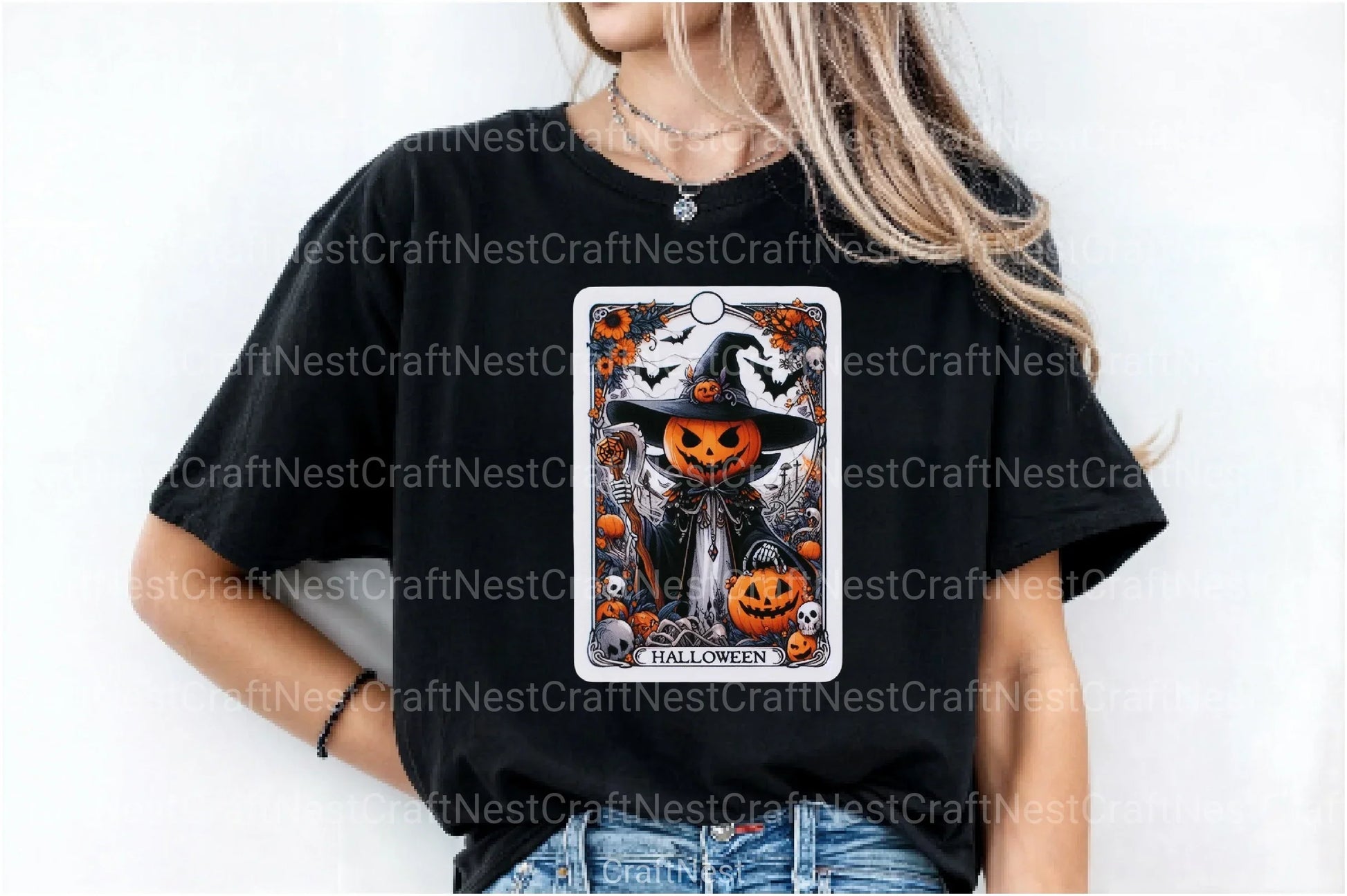 Halloween Tarot Card Clipart Bundle 28 - CraftNest - Digital Crafting and Art