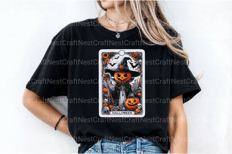 Halloween Tarot Card Clipart Bundle 28 - CraftNest - Digital Crafting and Art