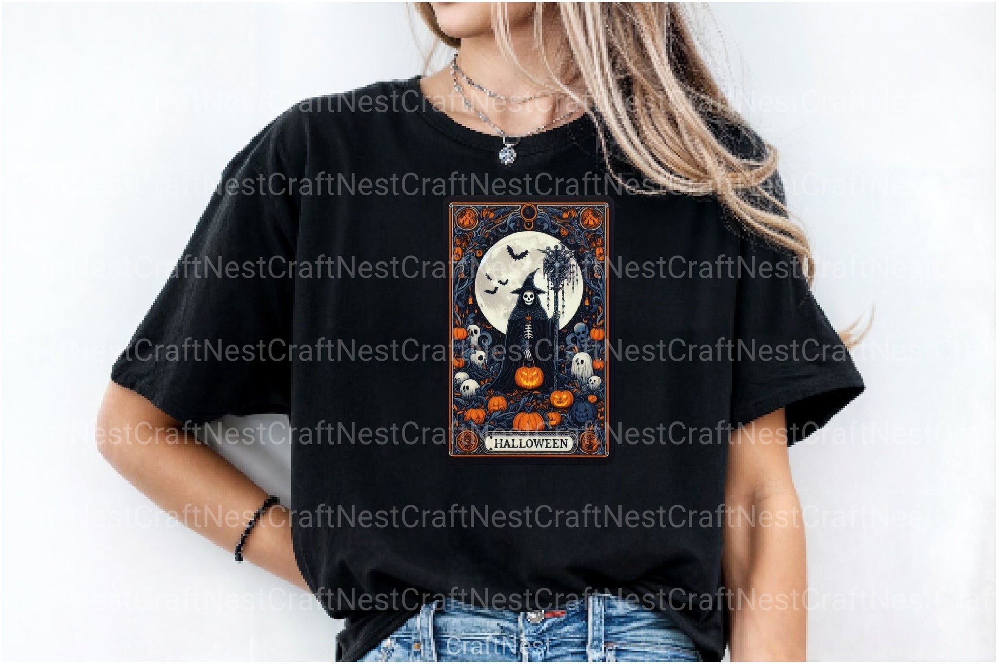 Halloween Tarot Card Clipart Bundle 10 - CraftNest - Digital Crafting and Art
