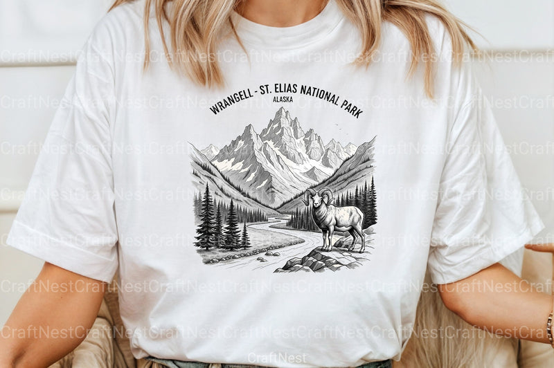 Wild Places: U.S. National Parks Clipart Bundle 4 - CraftNest - Digital Crafting and Art