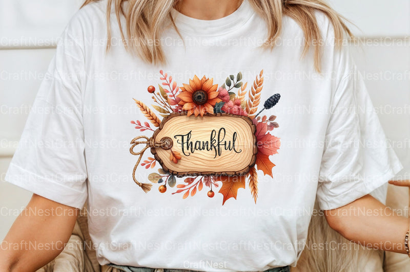 Vintage Wooden Autumn Tags Clipart Bundle 99 - CraftNest - Digital Crafting and Art