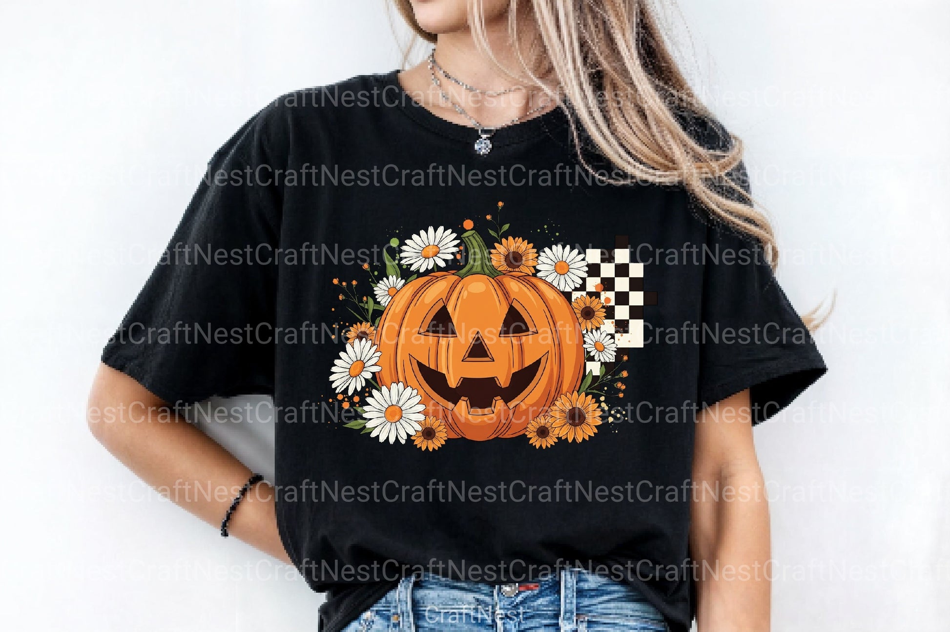 Floral Halloween Fall Pumpkin Clipart Bundle - CraftNest - Digital Crafting and Art
