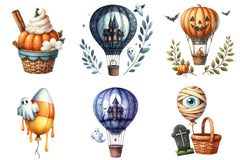 Green & White Halloween Clipart Bundle 2 - CraftNest - Digital Crafting and Art