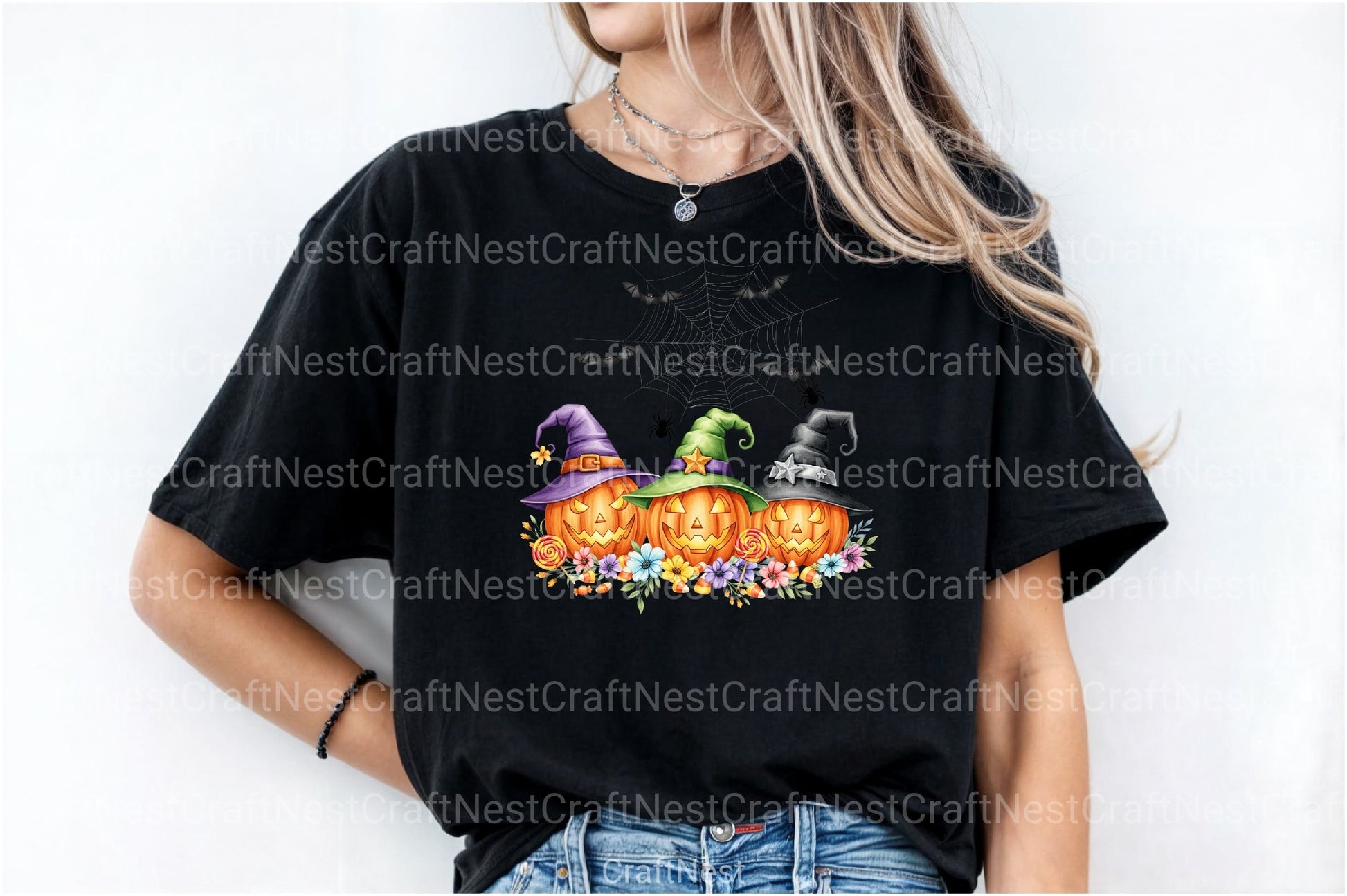 Halloween Pumpkin Embroidery Clipart Bundle - CraftNest - Digital Crafting and Art