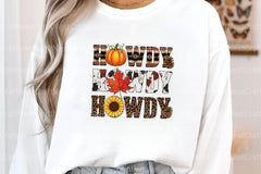 Layered Howdy Fall Graphic Clipart Bundle - CraftNest - Digital Crafting and Art