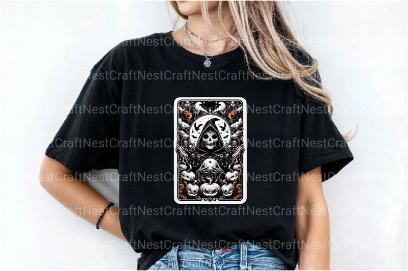 Halloween Tarot Card Clipart Bundle 77 - CraftNest - Digital Crafting and Art