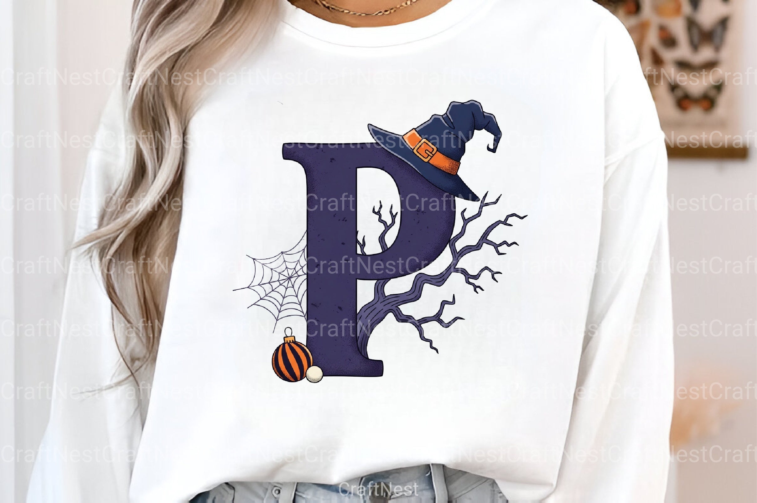 Halloween Alphabet Clipart Bundle 12 - CraftNest - Digital Crafting and Art