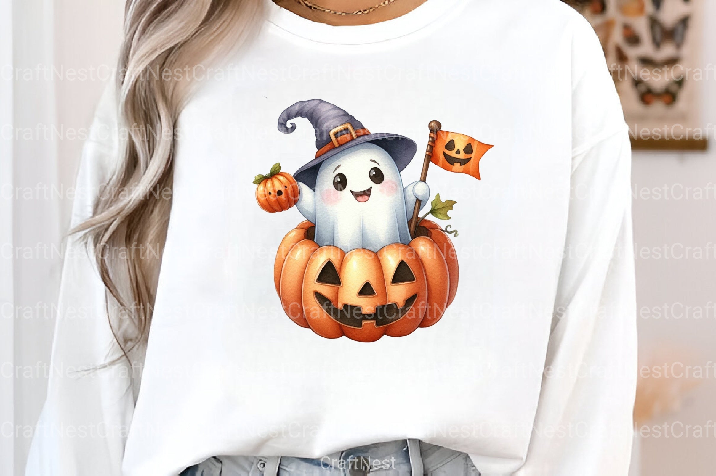 Happy Halloween Cat Art Clipart Bundle - CraftNest - Digital Crafting and Art