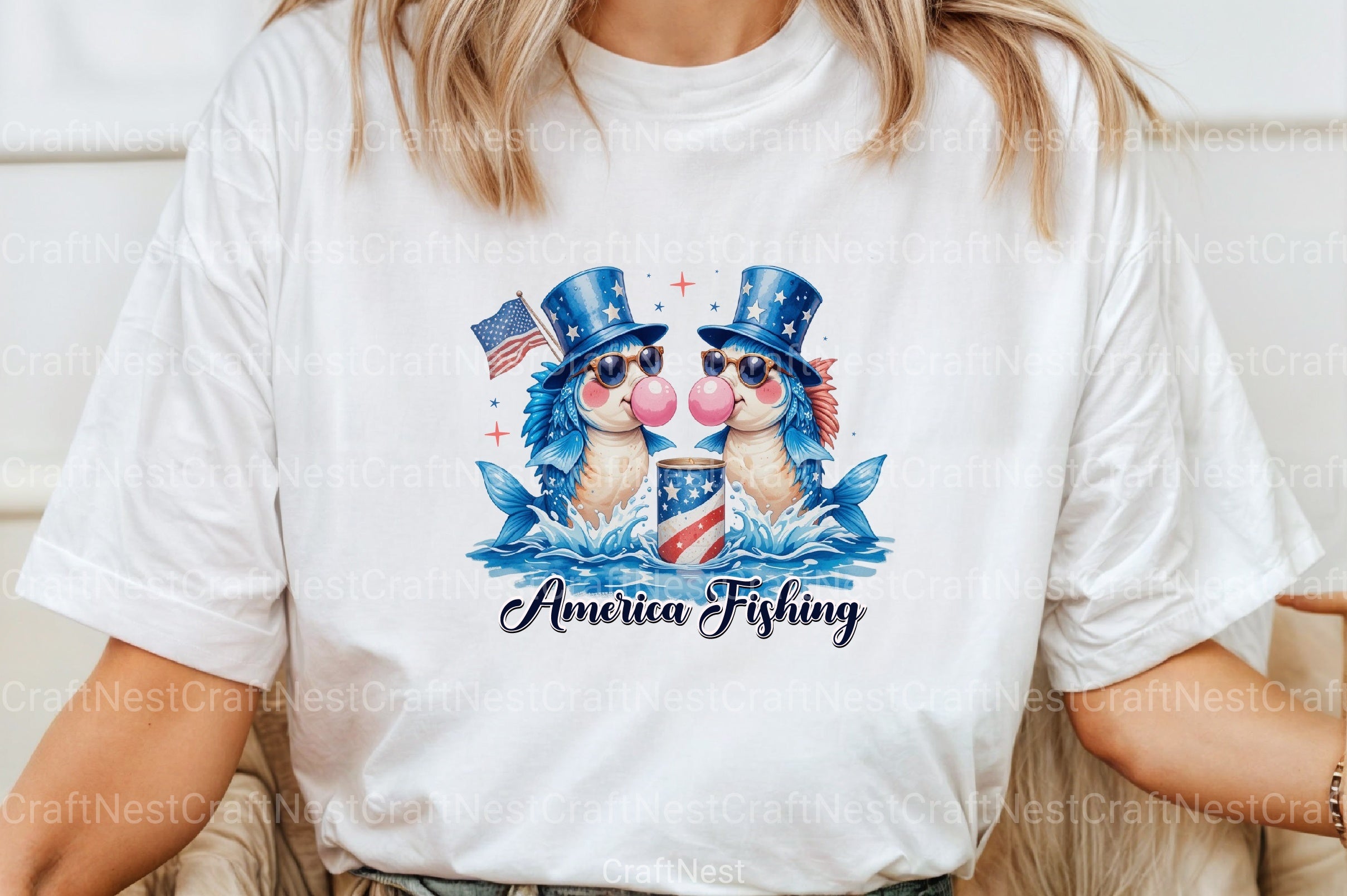 American Fish Clipart Bundle - CraftNest - Digital Crafting and Art