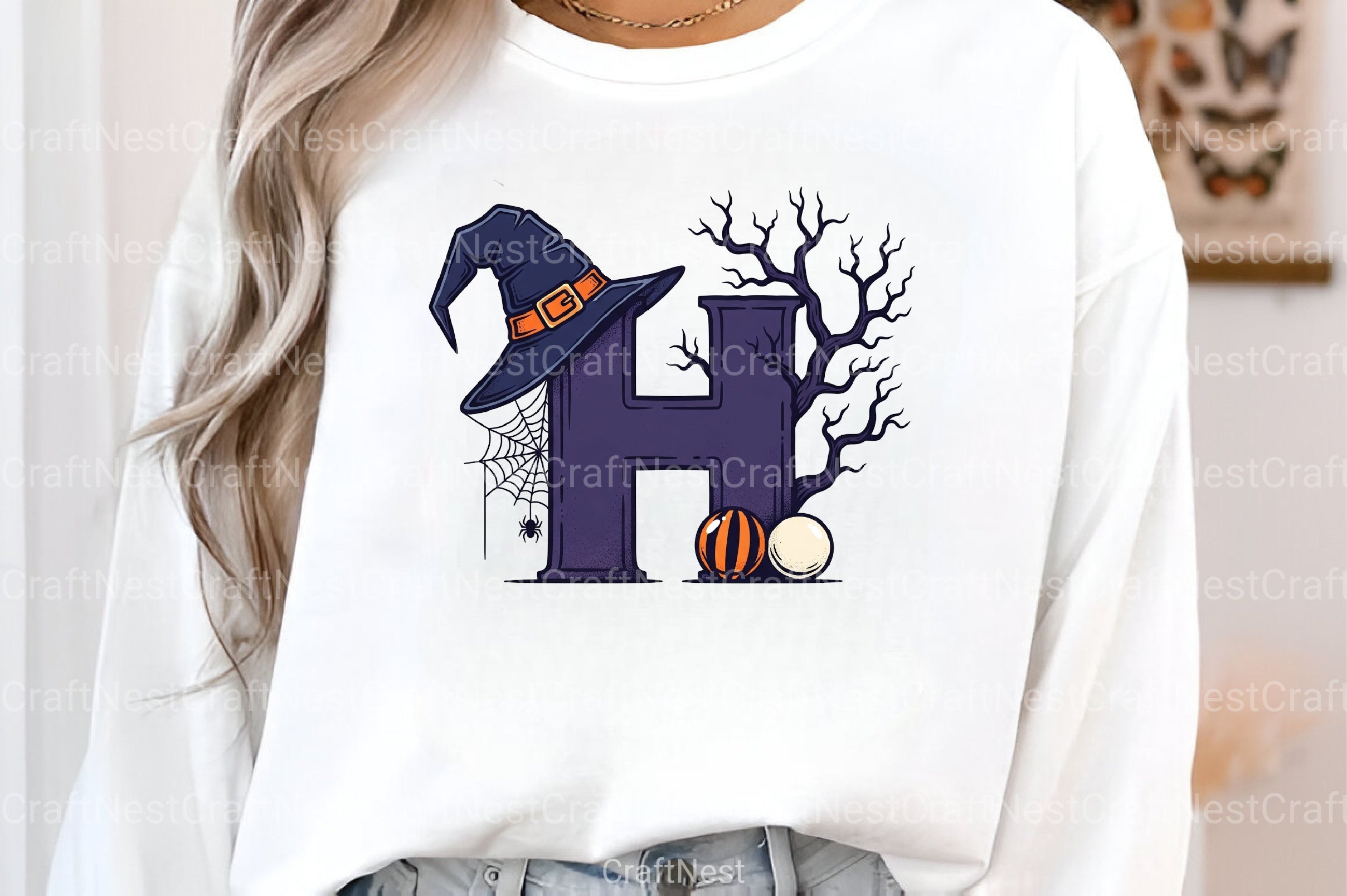 Halloween Alphabet Clipart Bundle 35 - CraftNest - Digital Crafting and Art