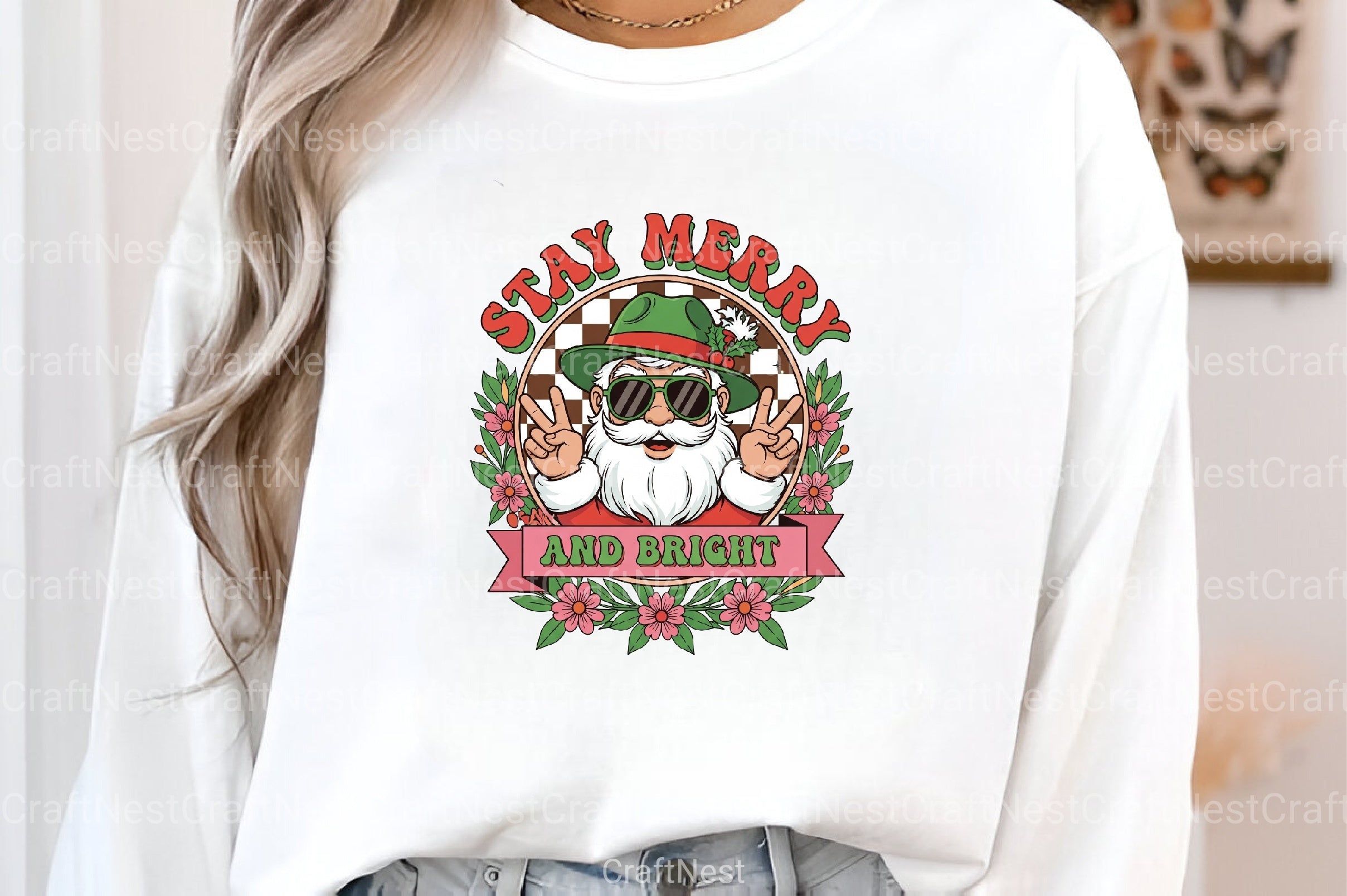 Stay Merry and Bright Clipart Bundle - CraftNest - Digital Crafting and Art