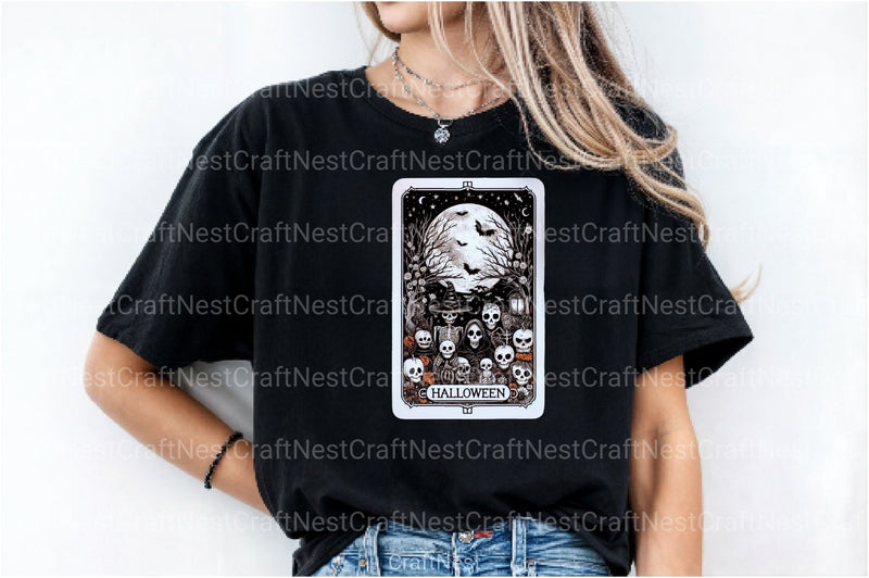 Halloween Tarot Card Clipart Bundle 178 - CraftNest - Digital Crafting and Art