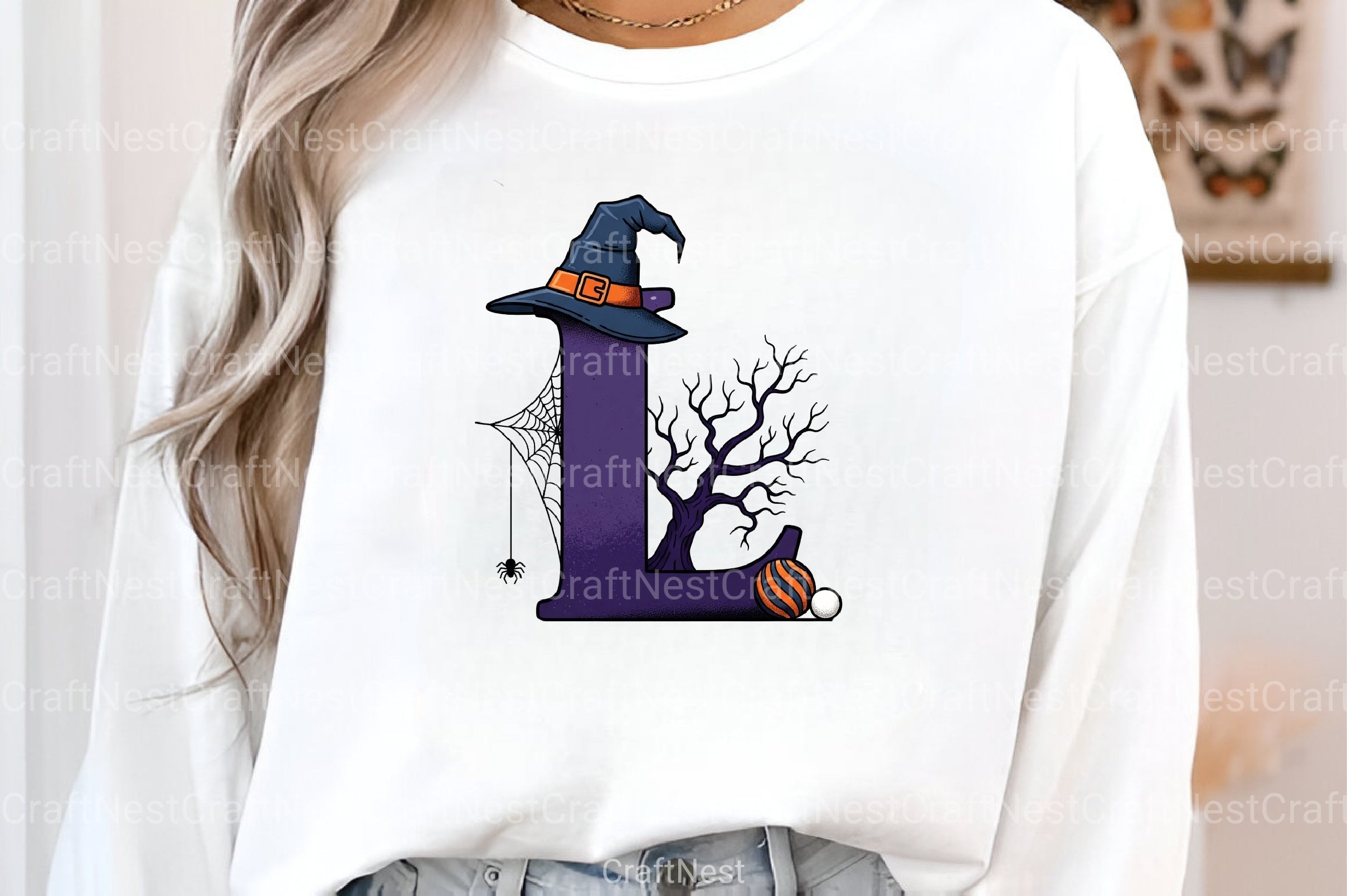 Halloween Alphabet Clipart Bundle 190 - CraftNest - Digital Crafting and Art