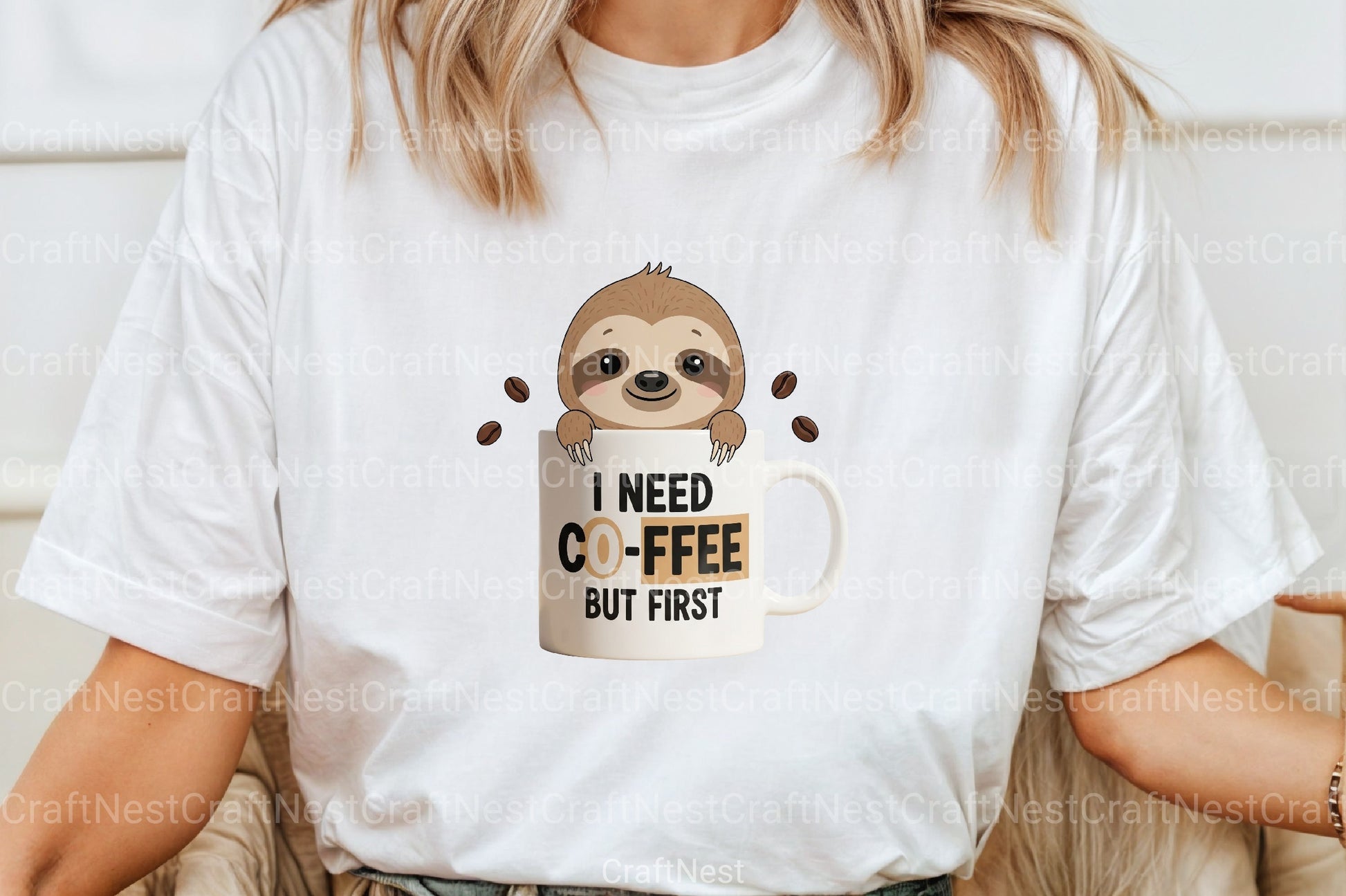 Funny Sloth Quotes Clipart Bundle 34 - CraftNest - Digital Crafting and Art