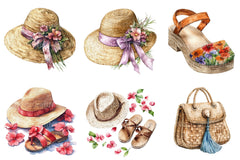 Summer Fashion Clipart Bundle 99 - CraftNest - Digital Crafting and Art