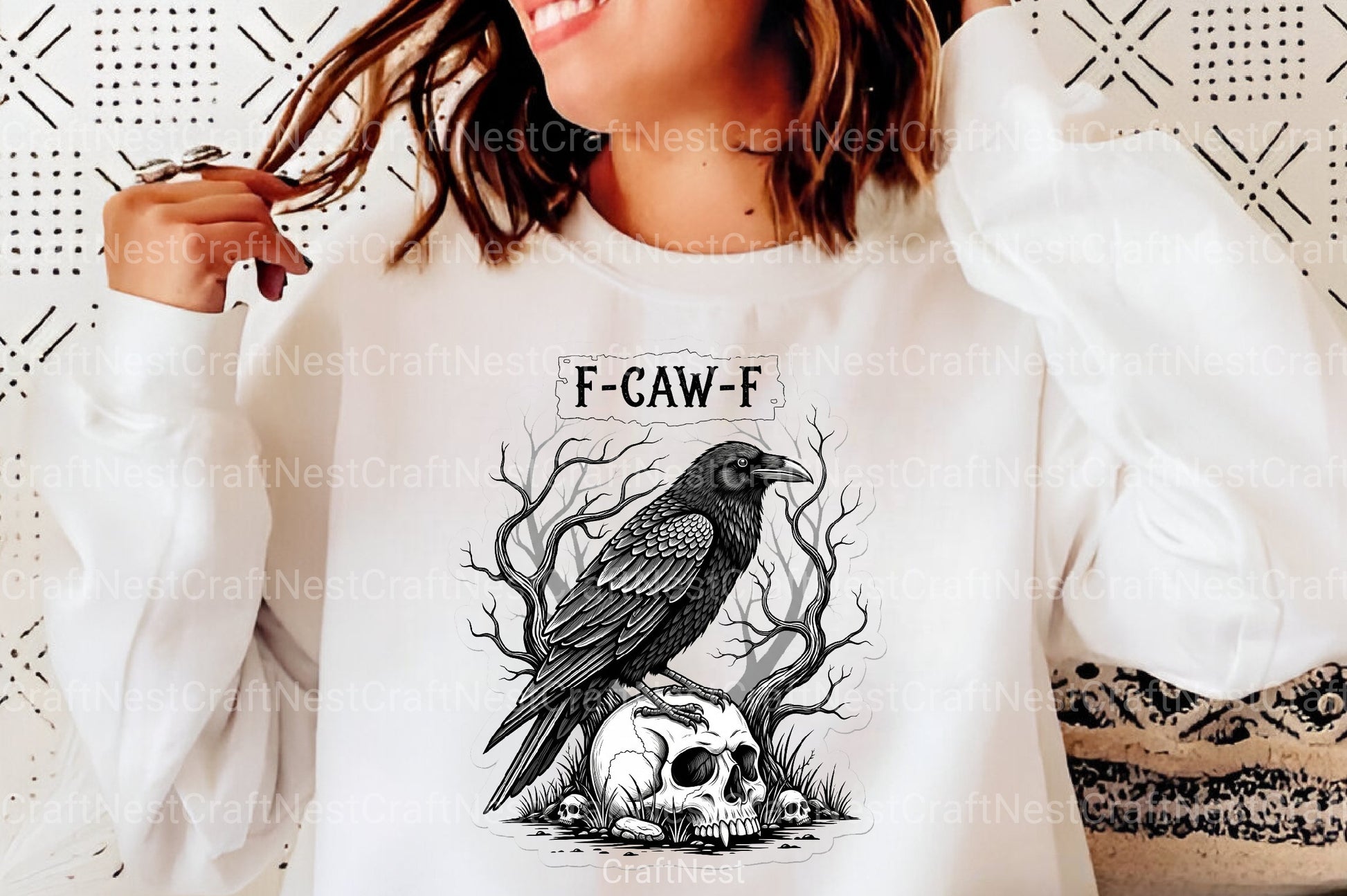 F Caw Crow Clipart Bundle - CraftNest - Digital Crafting and Art