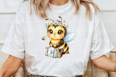 Back to School Bee Clipart Bundle 9 - CraftNest - Digital Crafting and Art