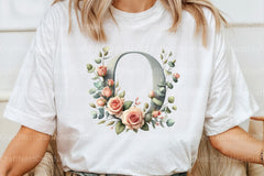 Floral Alphabet Clipart Bundle 6 - CraftNest - Digital Crafting and Art