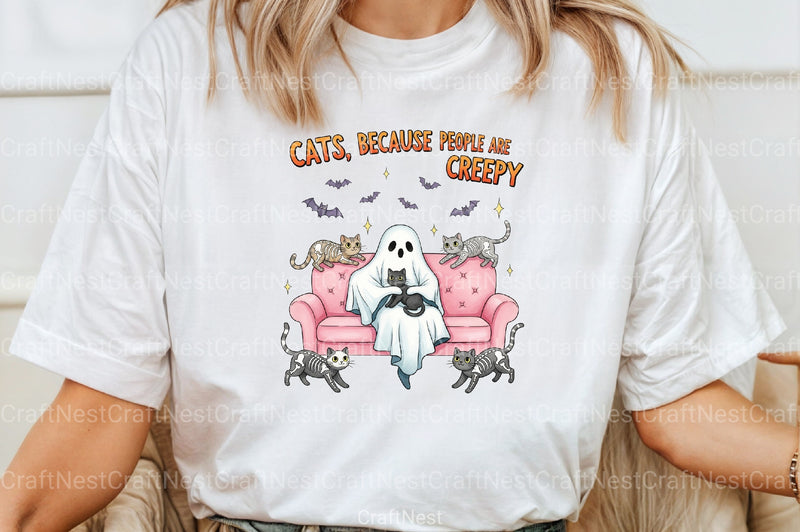 Creepy Cats & Skeleton Clipart Bundle - CraftNest - Digital Crafting and Art