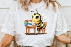 Back to School Bee Clipart Bundle 8 - CraftNest - Digital Crafting and Art