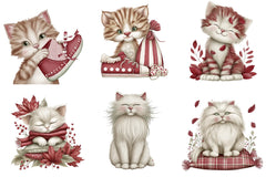 Thanksgiving Cat Clipart Design Bundle - CraftNest - Digital Crafting and Art