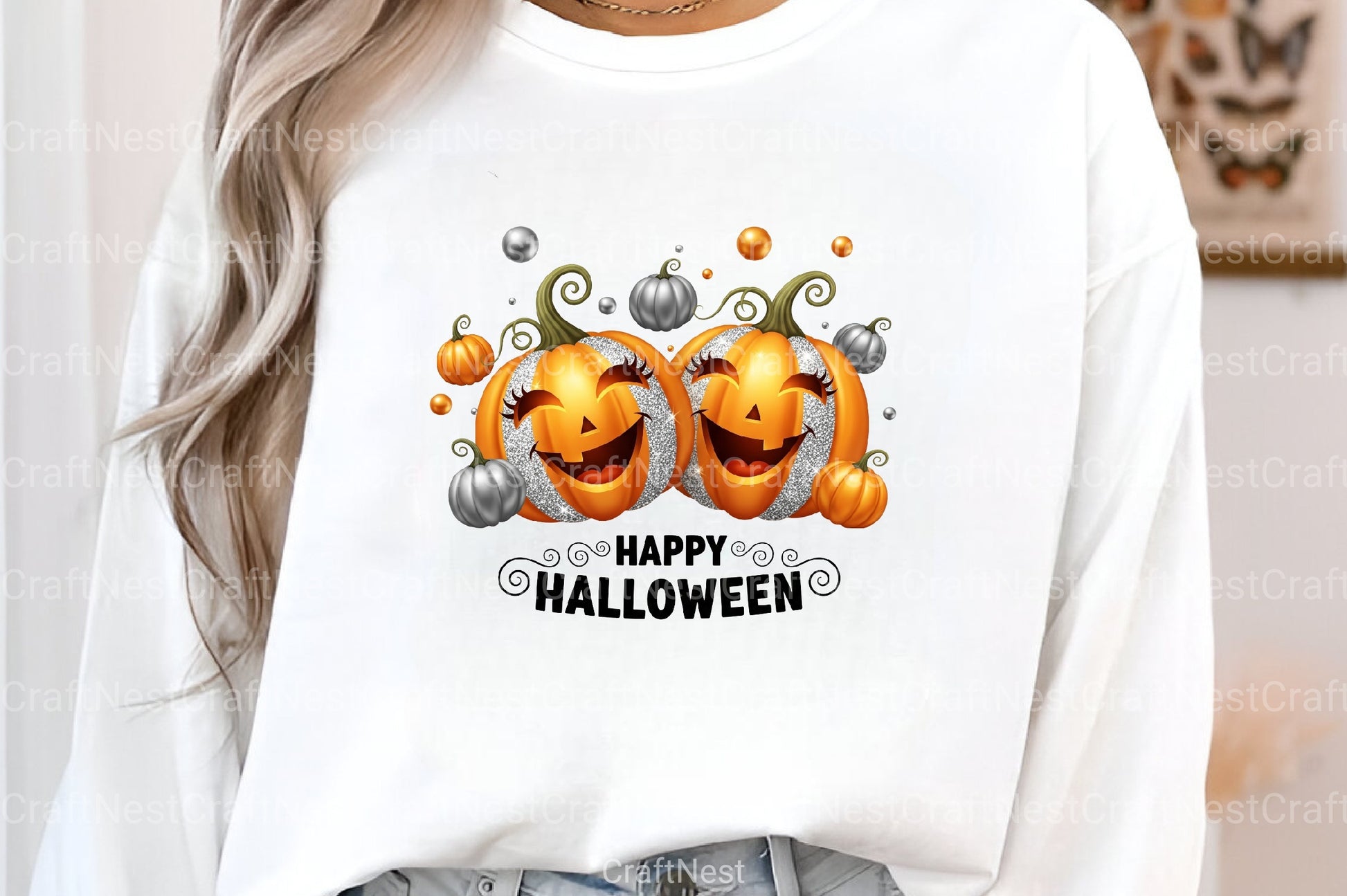 Happy Halloween Pumpkin Clipart Bundle - CraftNest - Digital Crafting and Art